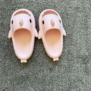 Pink Shark Kids Shoes